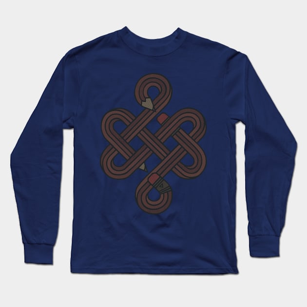 Endless Creativity Long Sleeve T-Shirt by againstbound